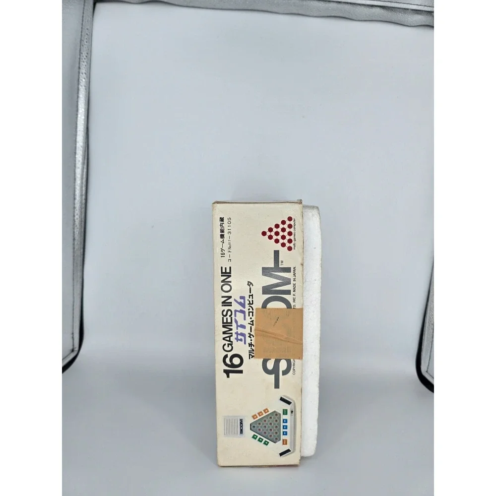 1980 Yonezawa Sicom‎ 16 Cylon Handheld Electronic Multi Games System Japan Works